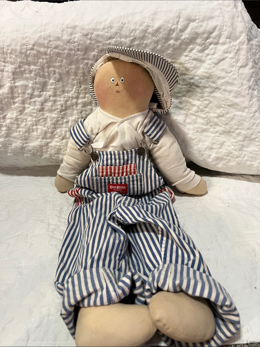 Handmade doll with Painted Face